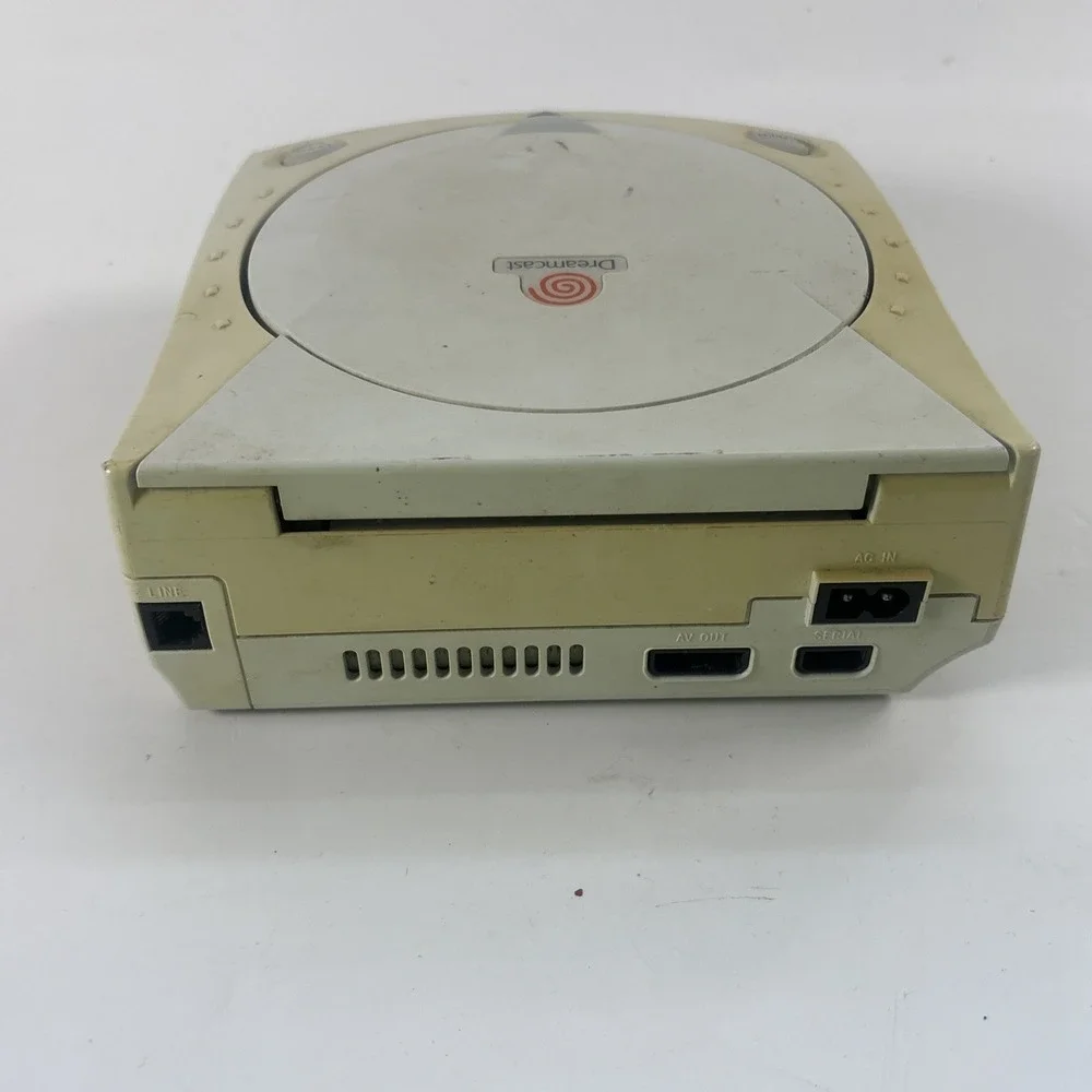 Sega Dreamcast Console HKT-3020 w/ NFL 2K2 Game Untested AS-IS